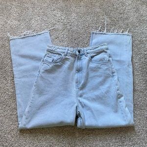 Zara high waisted wide leg jeans!